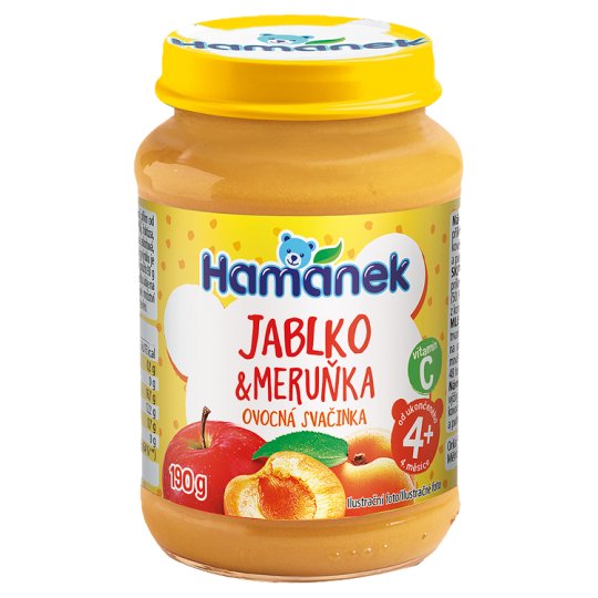 HAMÁNEK S marhuľami 190 g