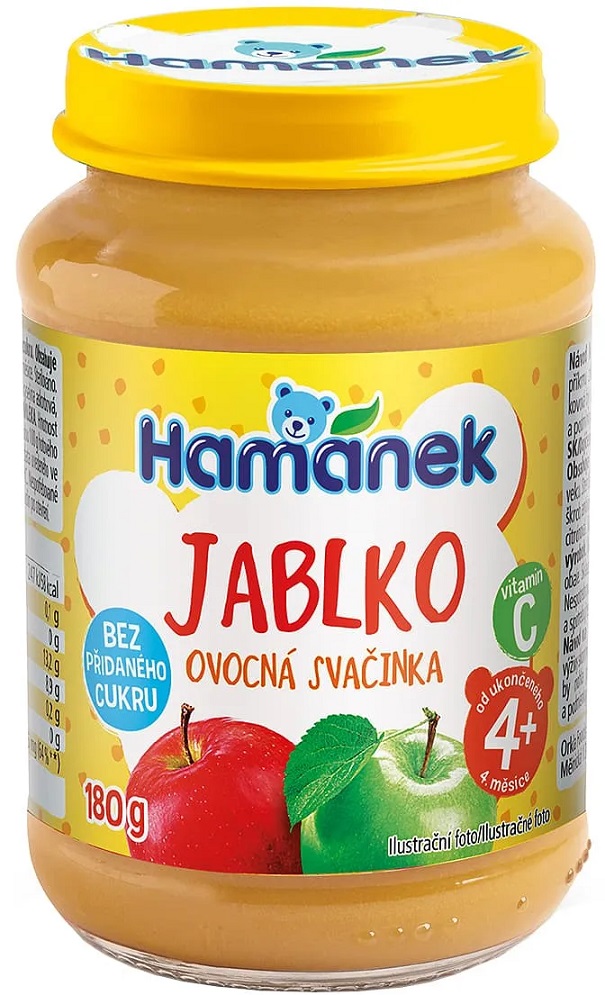 HAMÁNEK S jablkami nesladené DIA 180 g