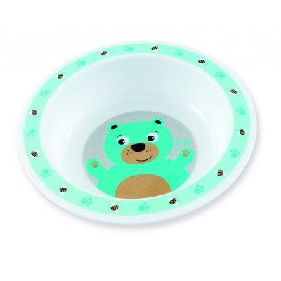 Miska plastová CUTE ANIMALS 270ml - medvedík