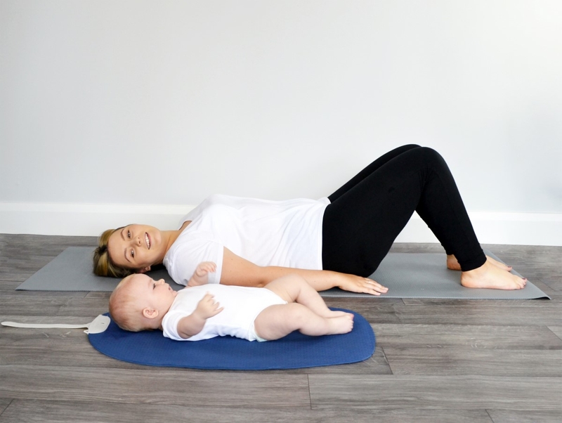 SHNUGGLE Baby Yoga Hracia podložka Blue