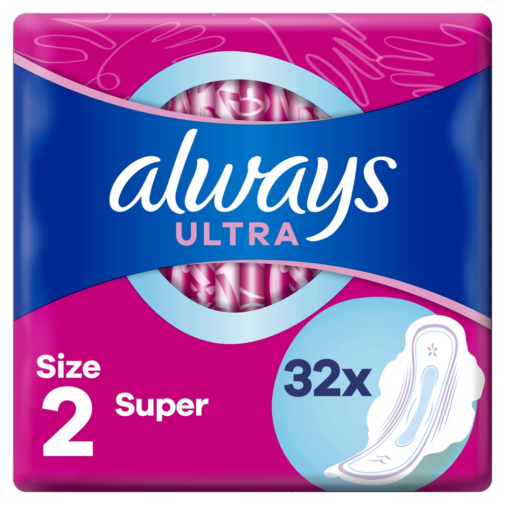 ALWAYS Ultra Super Vložky hygienické 32 ks