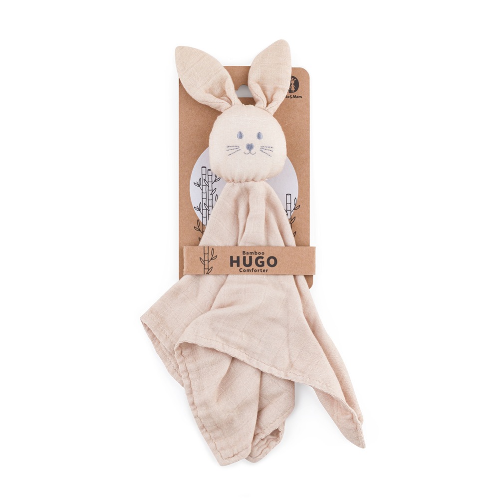 PETITE&MARS Maznáčik bambusový mušelínový Hugo Desert Sand 0m+