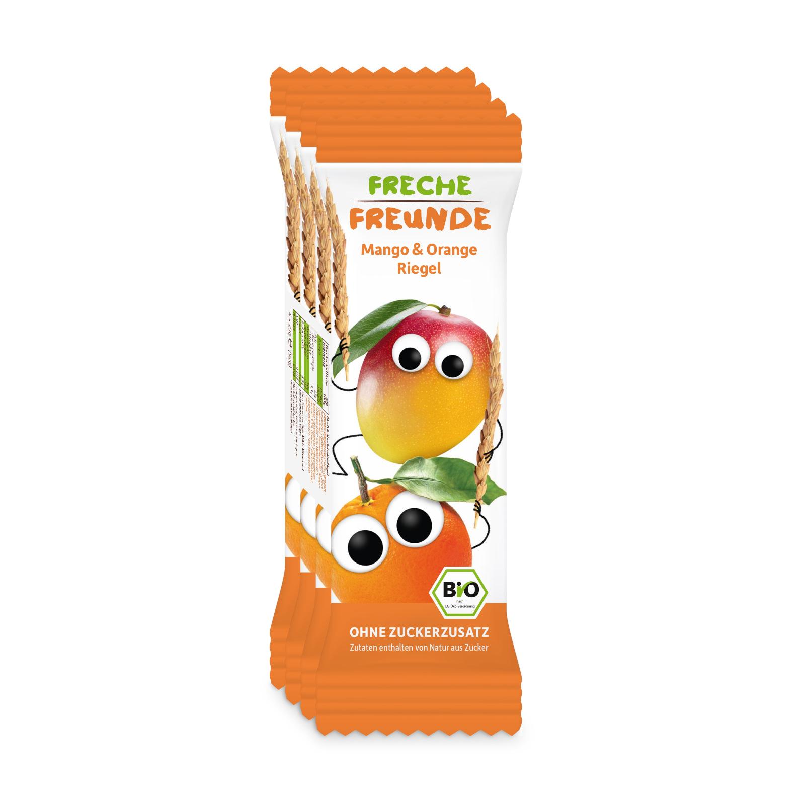 4x FRECHE FREUNDE BIO Tyčinka ovocná Mango a pomaranč 23 g, 12m+
