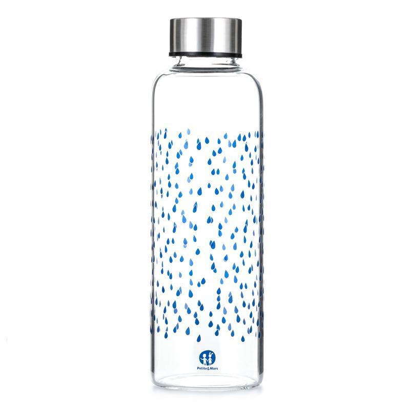 PETITE&MARS Fľaša sklenená Heritage Voda 500 ml