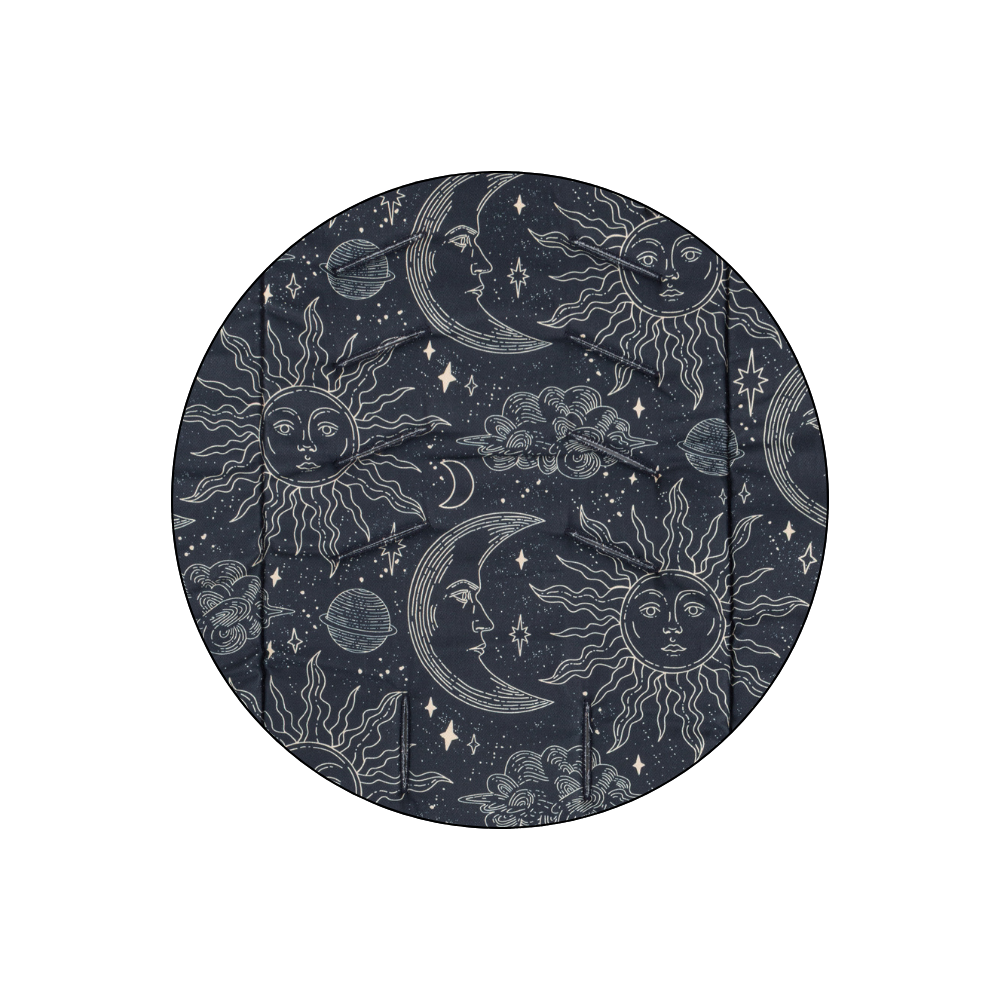 PETITE&MARS Vložka do kočíka Foamy Cosmic Night