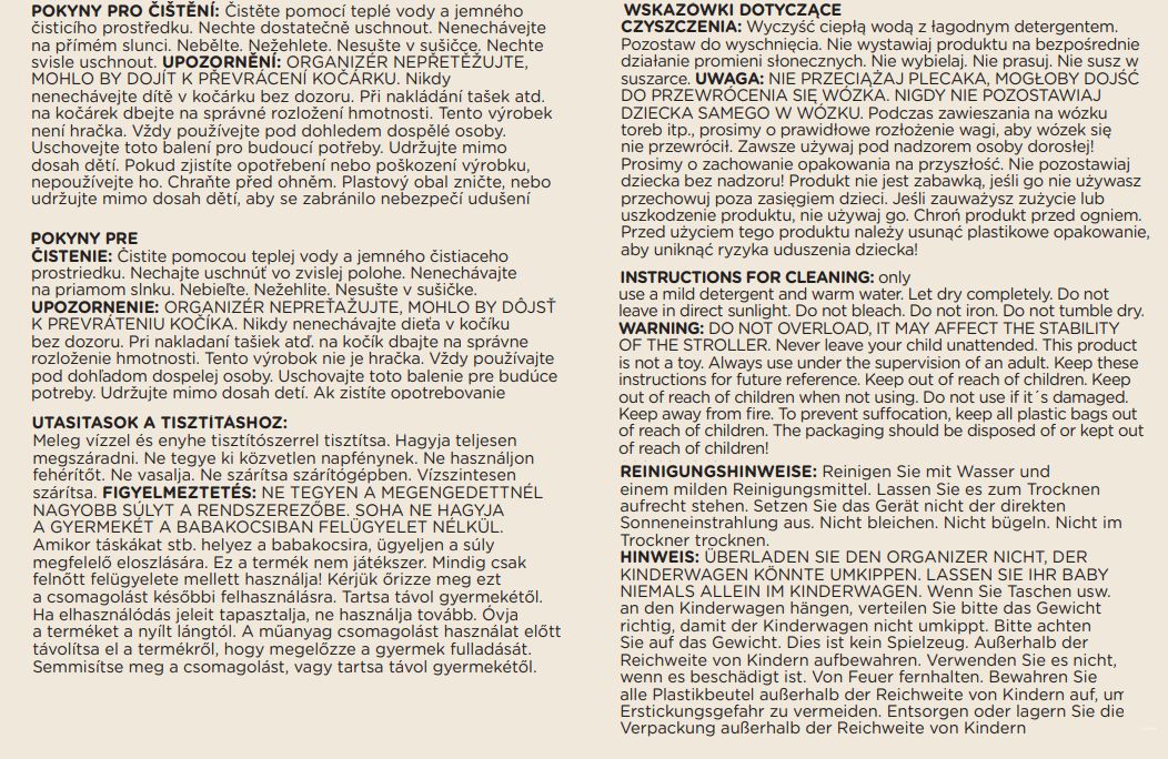 PETITE&MARS Taška prebaľovacia Mia Absolute Black