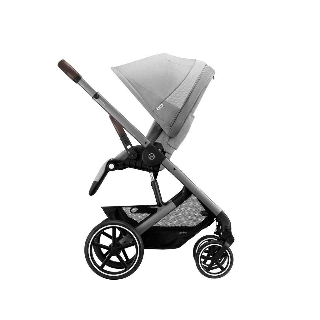 CYBEX Kočík športový Balios S Lux Silver Lava Grey Gold