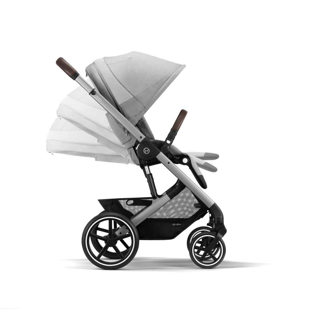 CYBEX Kočík športový Balios S Lux Silver Lava Grey Gold