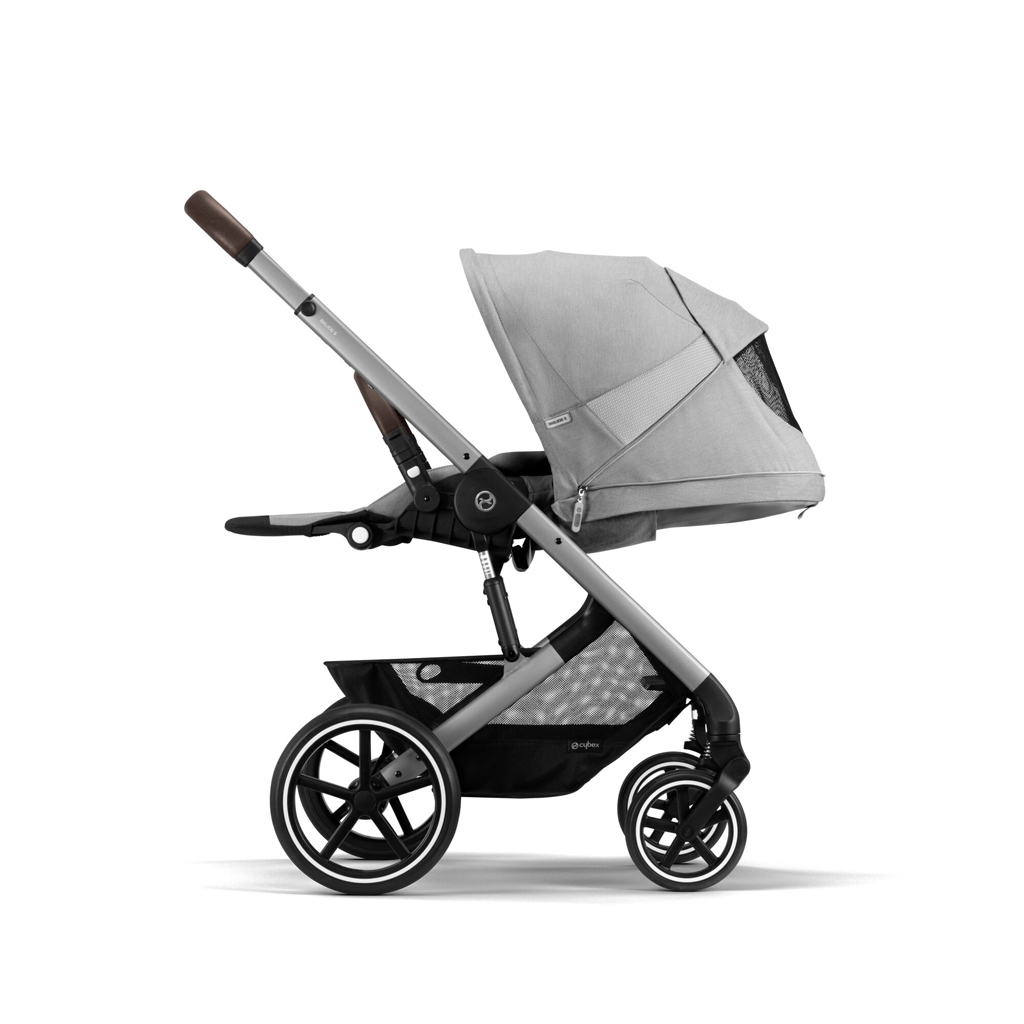 CYBEX Kočík športový Balios S Lux Silver Lava Grey Gold