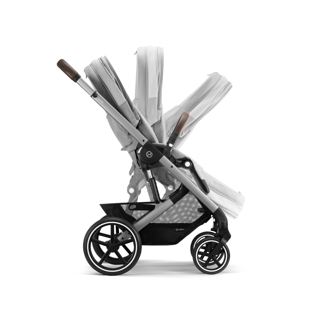 CYBEX Kočík športový Balios S Lux Silver Lava Grey Gold