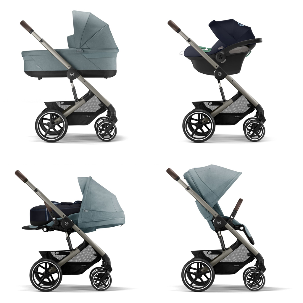 CYBEX Kočík športový Balios S Lux Sky Blue Gold