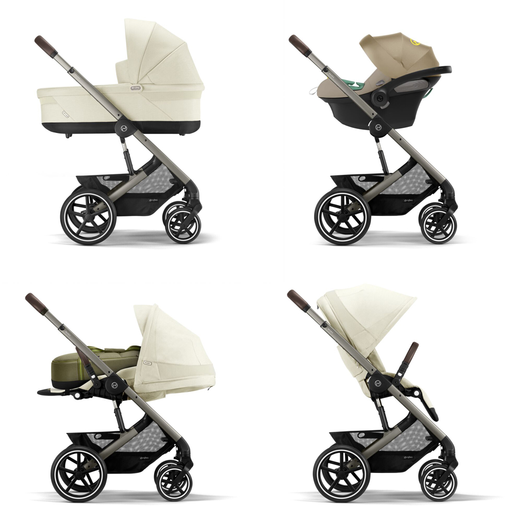 CYBEX Kočík športový Balios S Lux Seashell Beige Gold