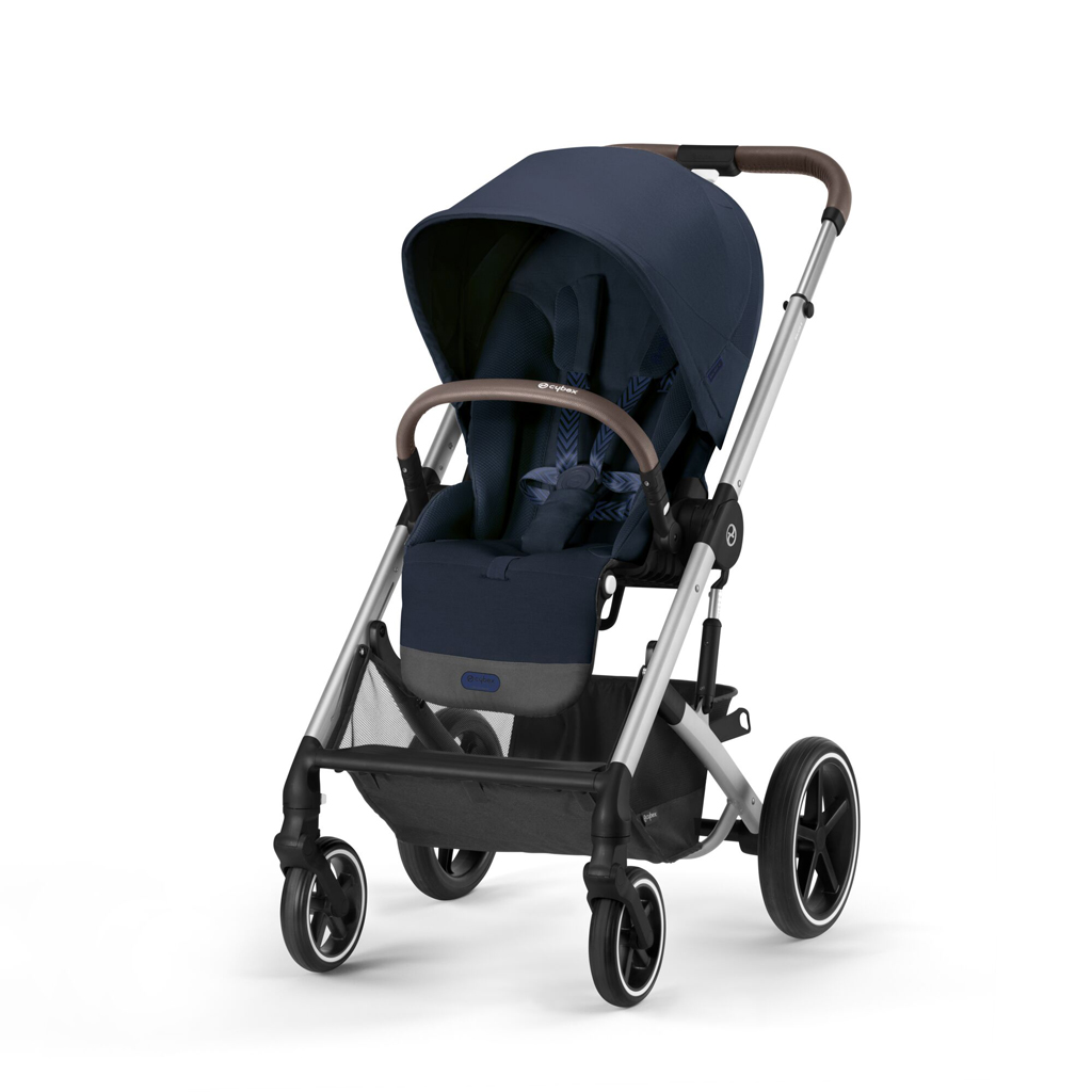 CYBEX Kočík športový Balios S Lux Silver Ocean Blue Gold