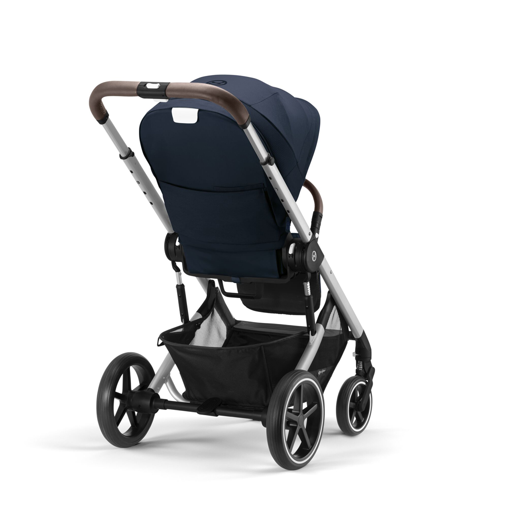 CYBEX Kočík športový Balios S Lux Silver Ocean Blue Gold