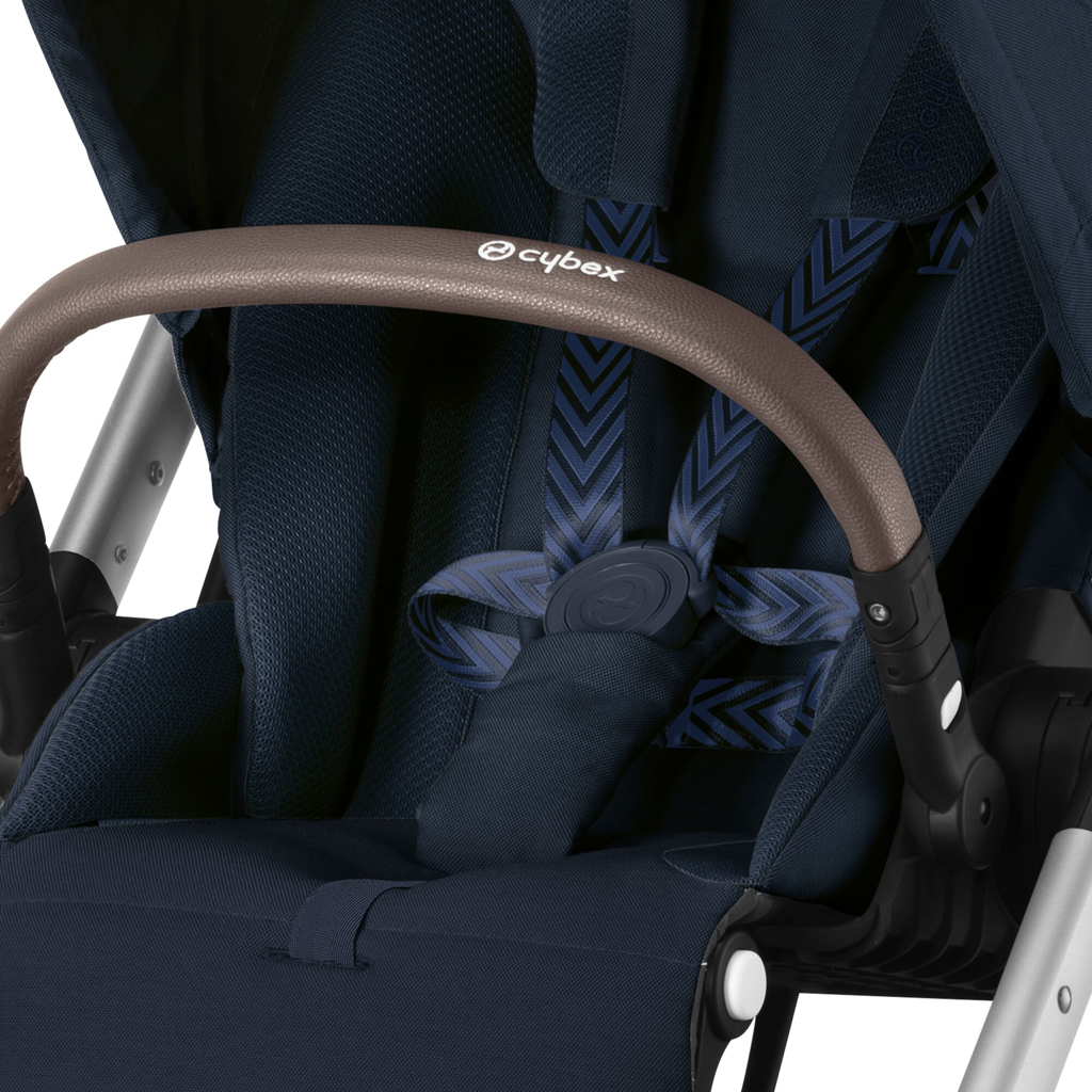 CYBEX Kočík športový Balios S Lux Silver Ocean Blue Gold