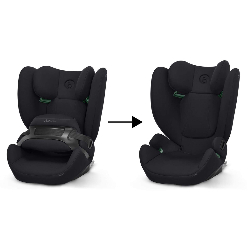 CBX By CYBEX Autosedačka (76-150 cm) Pallas B i-Size Pure Black Silver