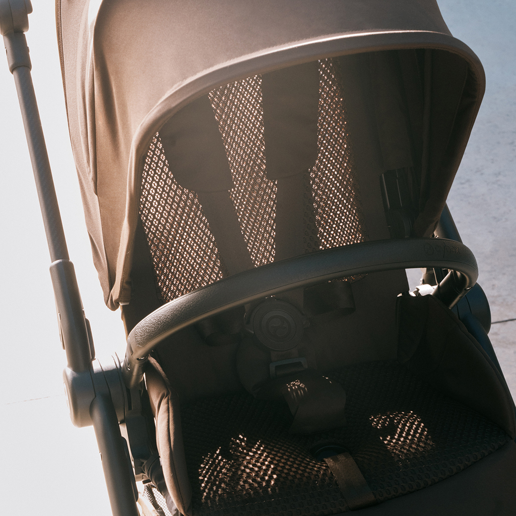 CYBEX Športový kočík Melio Carbon Dune Grey Gold