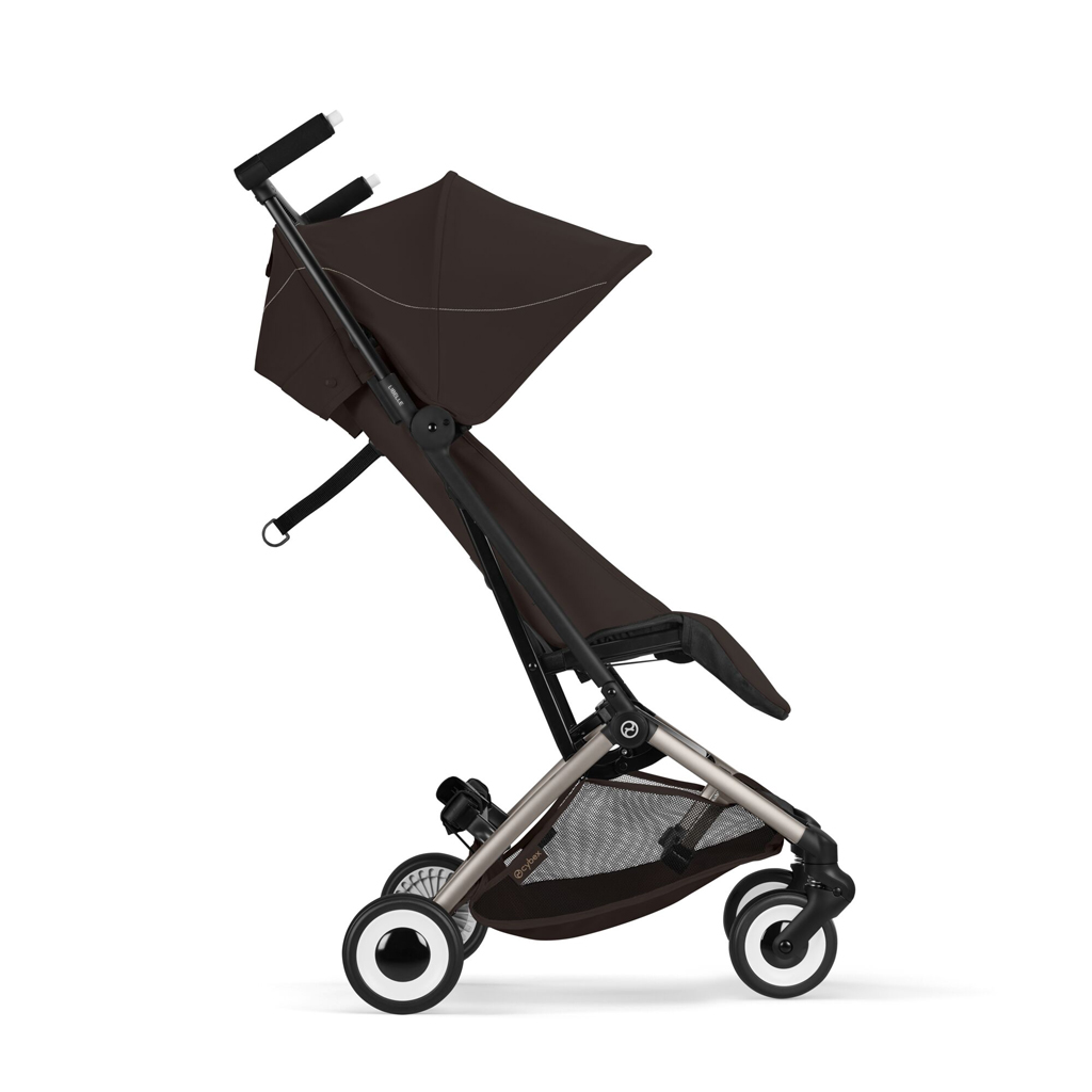 CYBEX Golfový kočík Libelle Chocolate Brown Gold (Taupe Frame) Gold