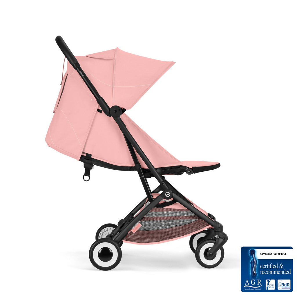 CYBEX Golfový kočík Orfeo Candy Pink (Black Frame) Gold