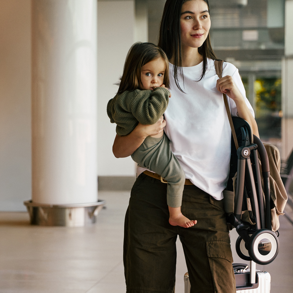 CYBEX Golfový kočík Orfeo Candy Pink (Black Frame) Gold