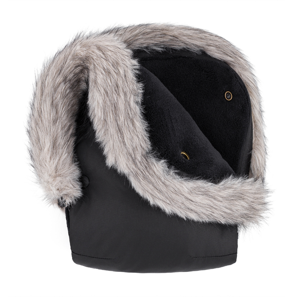 PETITE&MARS Rukávnik / rukavice Furry Forever Black