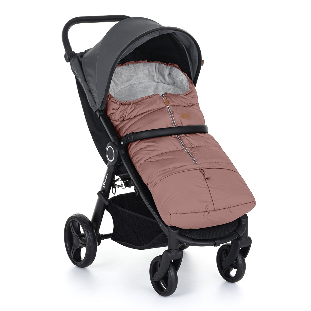PETITE&MARS Fusak nastavitelný 3v1 Jibot Horizontal Dusty Pink
