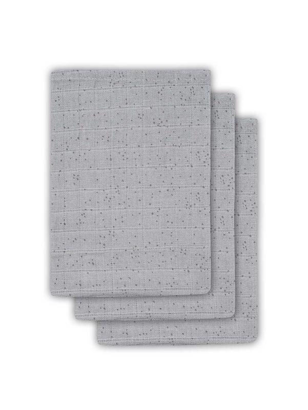 JOLLEIN Žinky 3 ks (15 x 21 cm) - Mini dots Mist grey