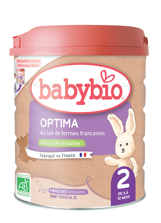 BABYBIO OPTIMA 2 kojenecké bio mléko 800 g