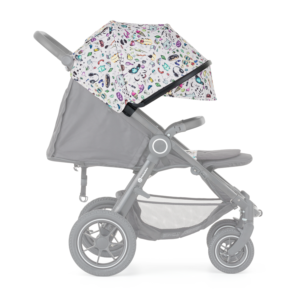 PETITE&MARS Stříška ke kočárku Street2 Limited 100 Tattoo