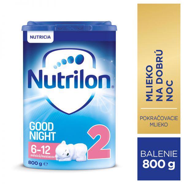 Mlieko dojčenské NUTRILON 2 ProNutra Good Night 800g