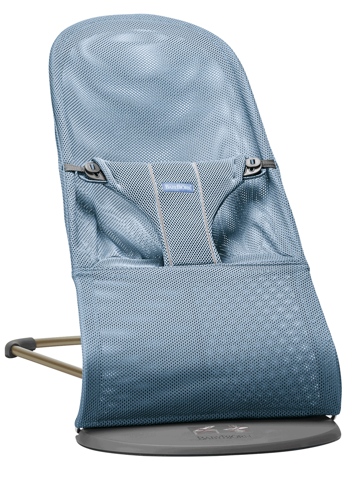 BABYBJÖRN Lehátko Bliss, Slate Blue, Mesh