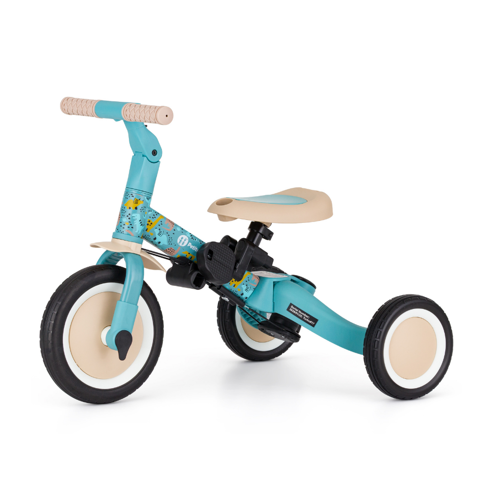PETITE&MARS Trojkolka multifunkčná 5v1 Turbo - limitovaná edícia Dino Park