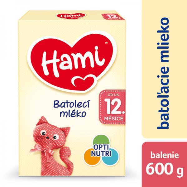 Mlieko dojčenské HAMI 12+ (600g)