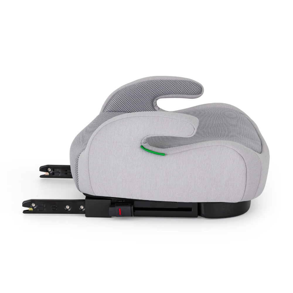 PETITE&MARS Podsedák Optimus Pro i-Size Air Gentle Grey 125 - 150 cm (22-36 kg)