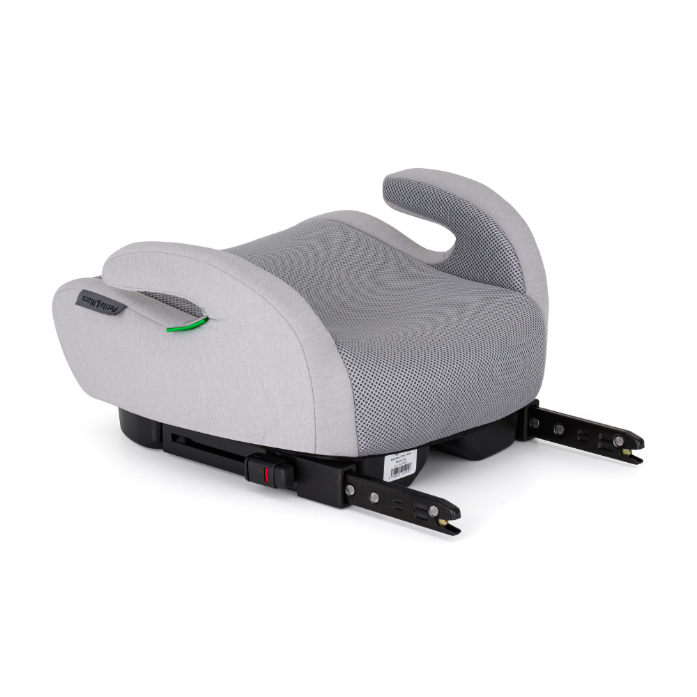 PETITE&MARS Podsedák Optimus Pro i-Size Air Gentle Grey 125 - 150 cm (22-36 kg)