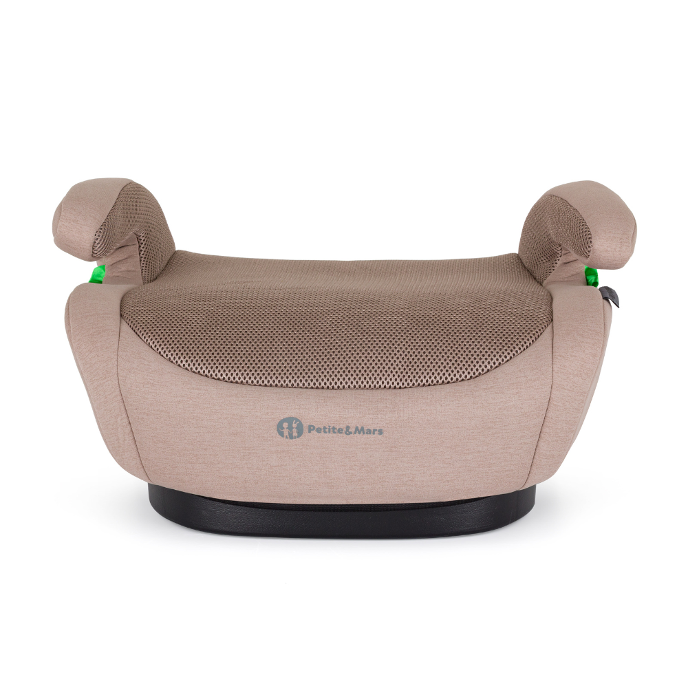 PETITE&MARS Podsedák Optimus Pro i-Size Air Tan Brown 125 - 150 cm (22-36 kg)