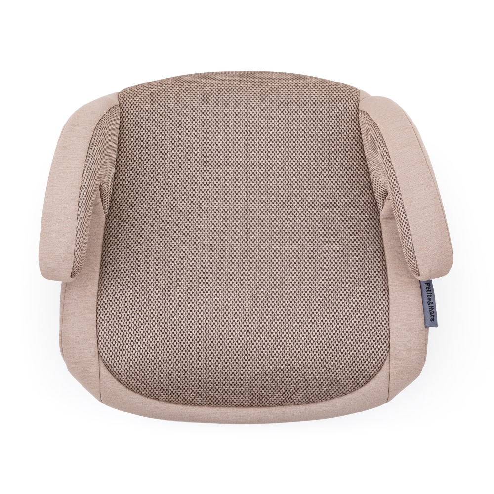 PETITE&MARS Podsedák Optimus Pro i-Size Air Tan Brown 125 - 150 cm (22-36 kg)