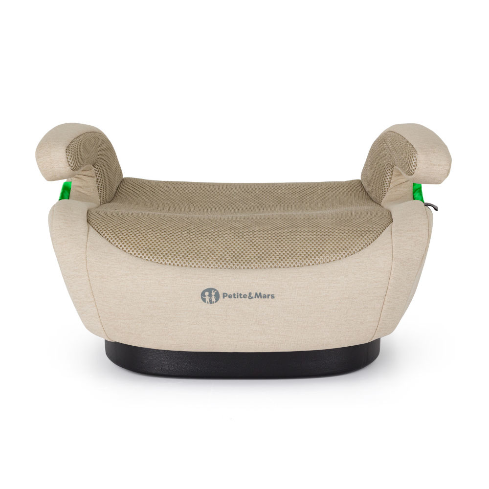 PETITE&MARS Podsedák Optimus Pro i-Size Air Sage Beige 125 - 150 cm (22-36 kg)