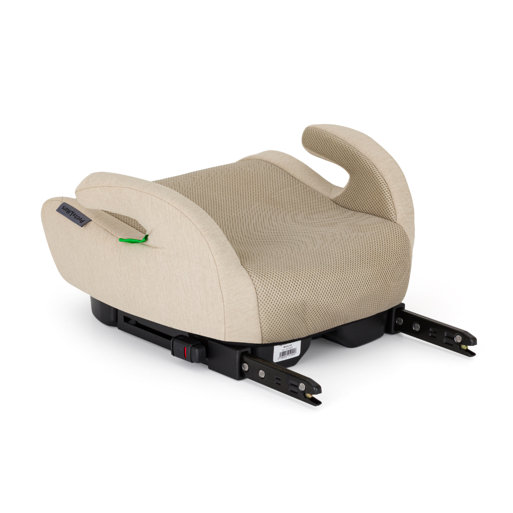 PETITE&MARS Podsedák Optimus Pro i-Size Air Sage Beige 125 - 150 cm (22-36 kg)