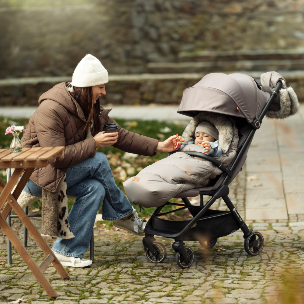 PETITE&MARS Kočík športový Zip Smoky Anthracite