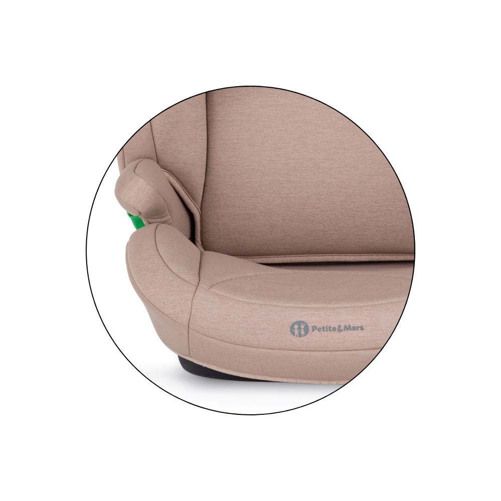PETITE&MARS Autosedačka Astor Pro i-Size Tan Brown 100-150 cm (15-36 kg)