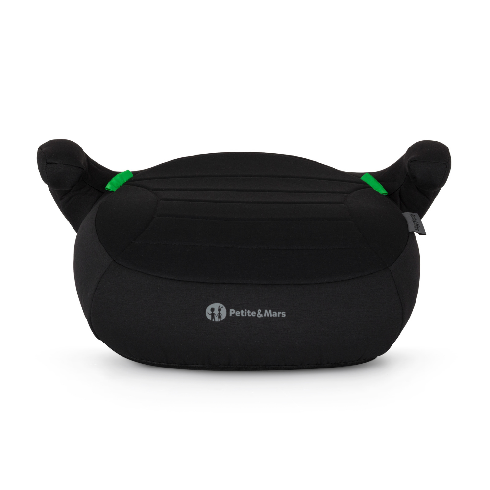 PETITE&MARS Podsedák Zuno Coal Black 125 - 150 cm (22-36 kg)