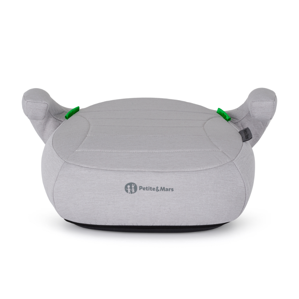 PETITE&MARS Podsedák Zuno Gentle Grey 125 - 150 cm (22-36 kg)