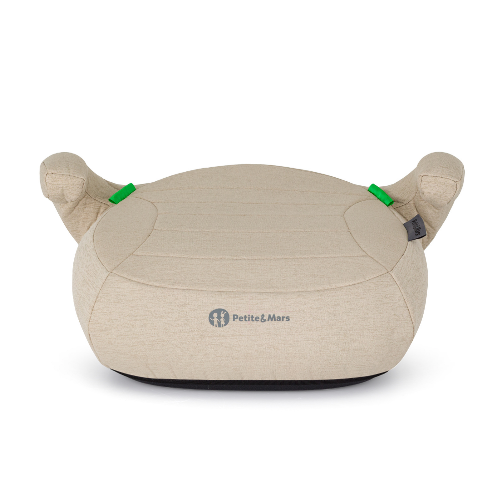 PETITE&MARS Podsedák Zuno Sage Beige 125 - 150 cm (22-36 kg)