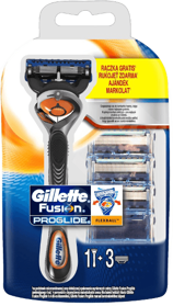 GILLETTE Flexball Fusion ProGlide holiaci strojček + Fusion ProGlide hlavice 4 ks