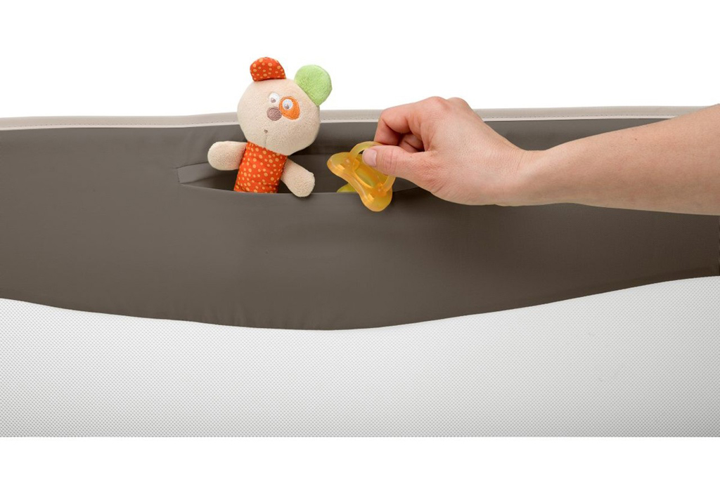 CHICCO Zábrana na posteľ Natural 135 cm