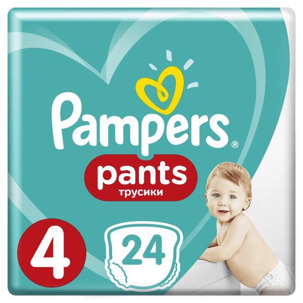 Nohavičky plienkové Pants 4 MAXI 9-14kg 24ks Pampers