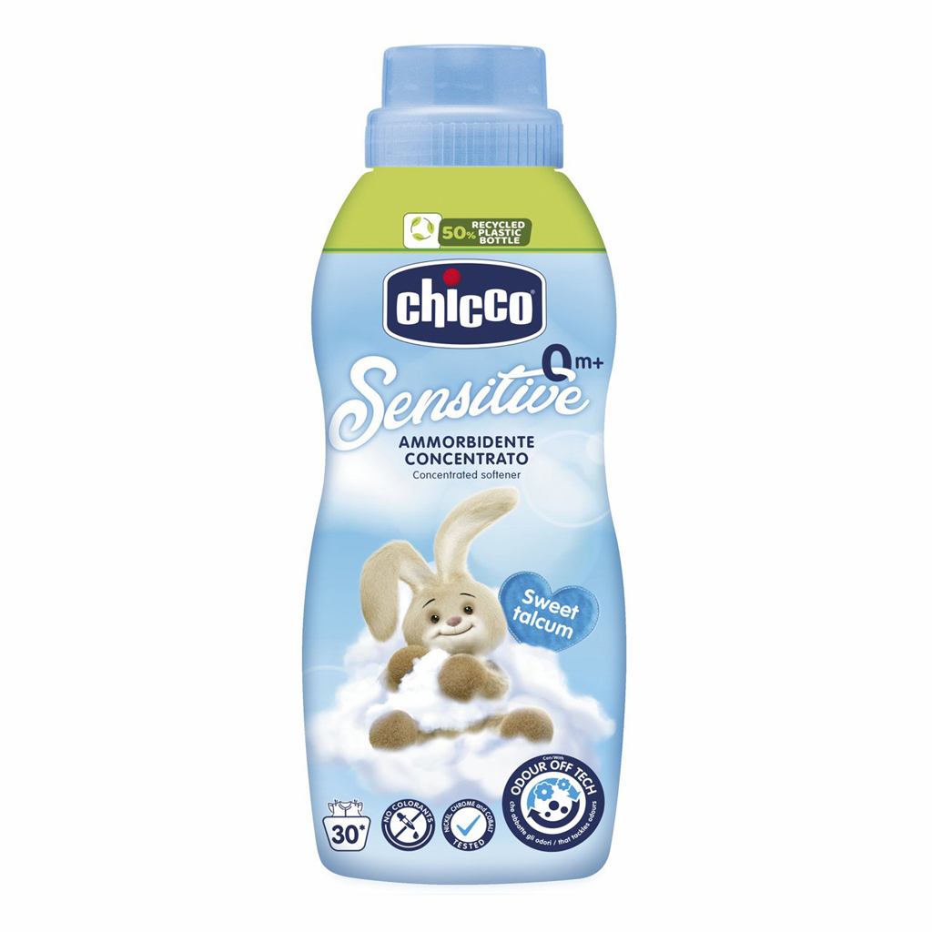 CHICCO Aviváž koncentrovaná Baby Sensitive Sladký púder 750ml