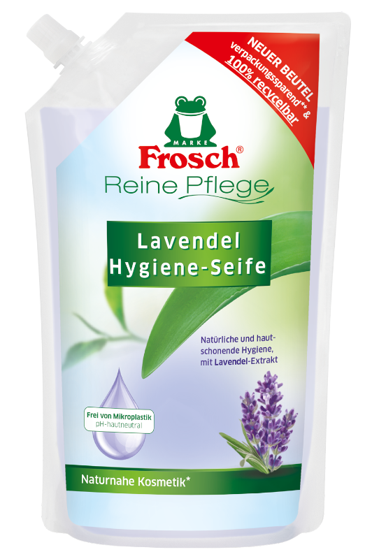 FROSCH EKO Tekuté mydlo Levanduľa - náhradná náplň (500 ml),  V001887