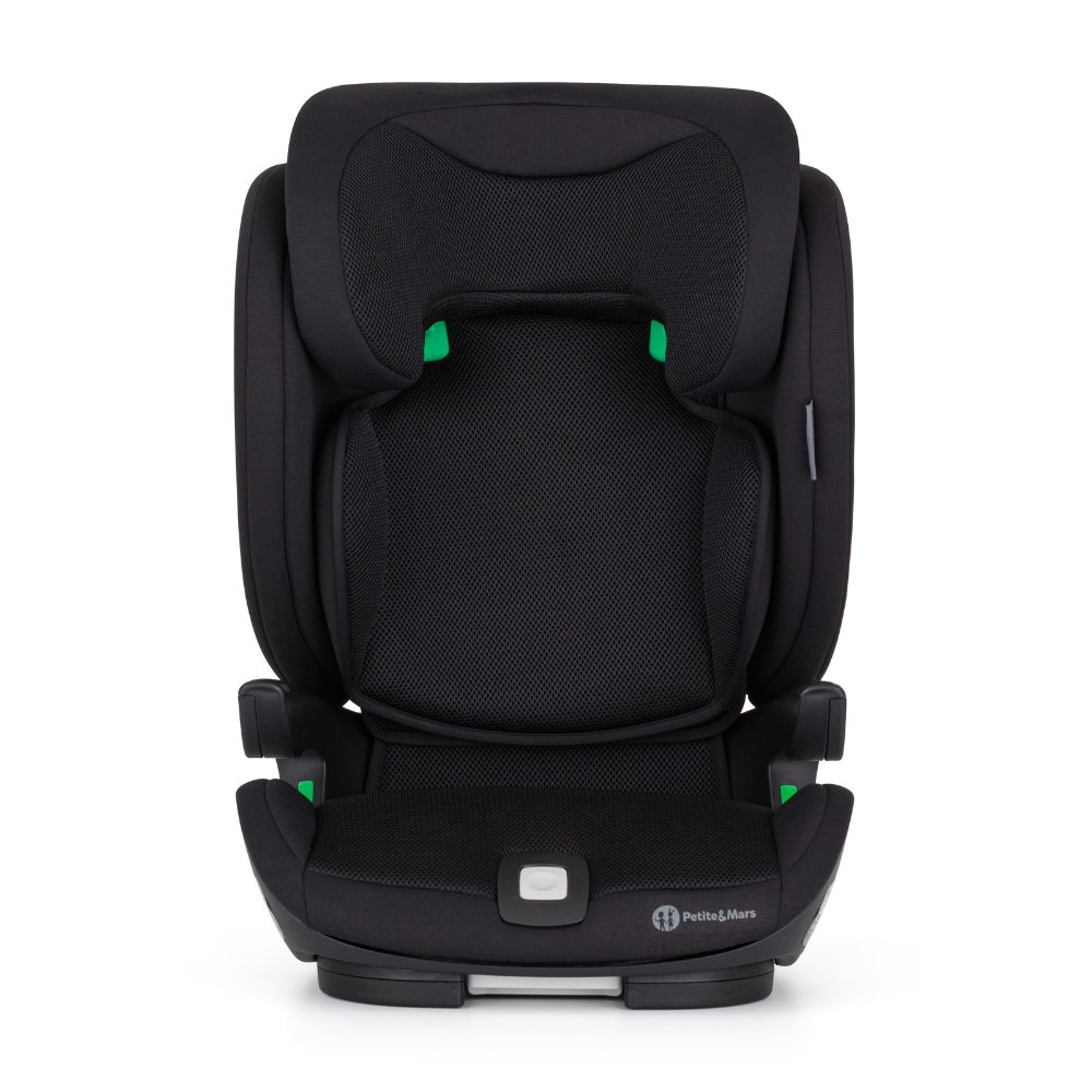 PETITE&MARS Autosedačka Elite Fix Pro i-Size Coal Black Air 100-150 cm (15-36 kg)